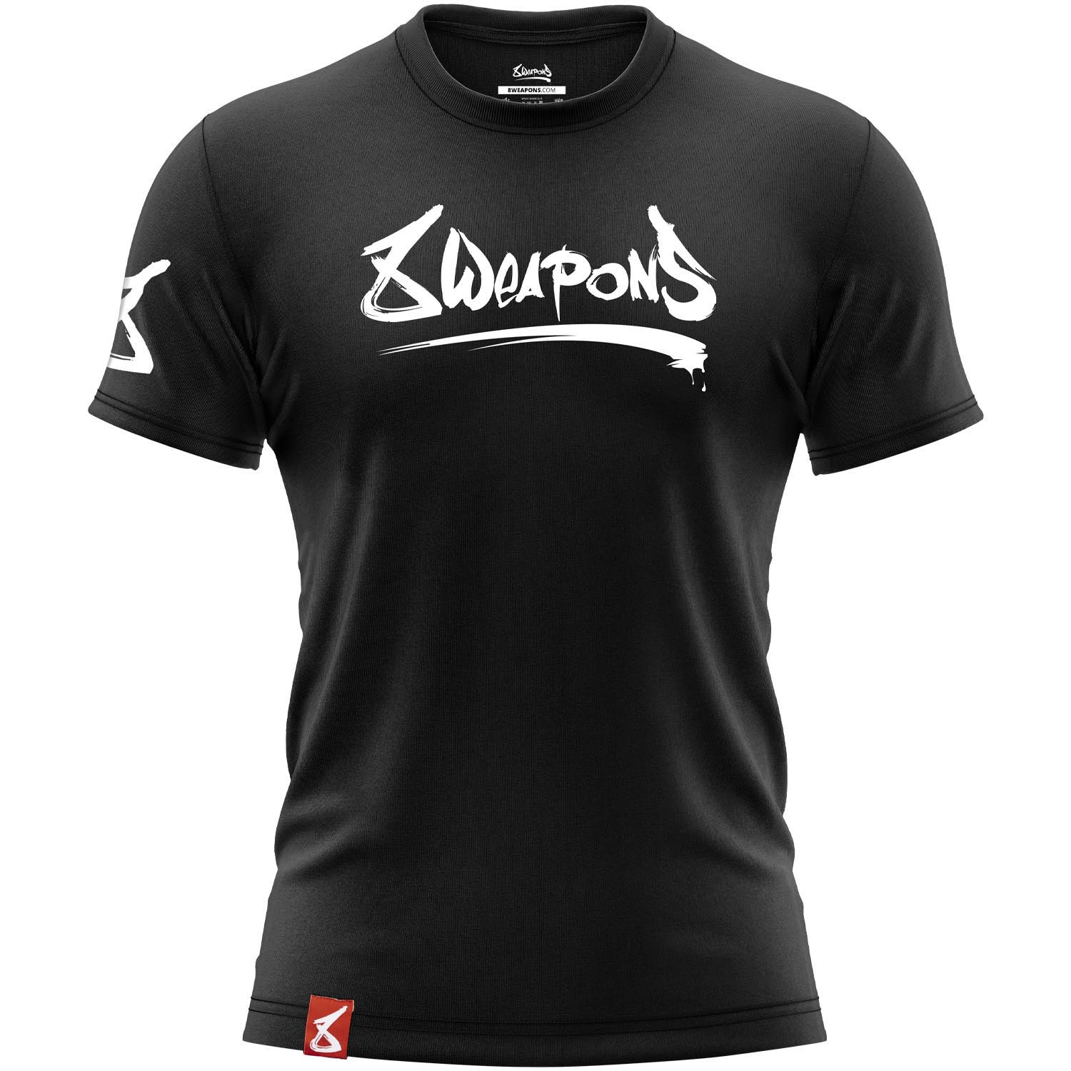 8 WEAPONS T-Shirt, Unlimited 2.0, black-white, M