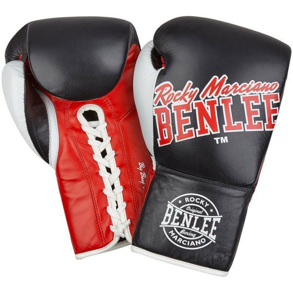 BENLEE Boxing Gloves, Big Bang, black-red, 10 Oz