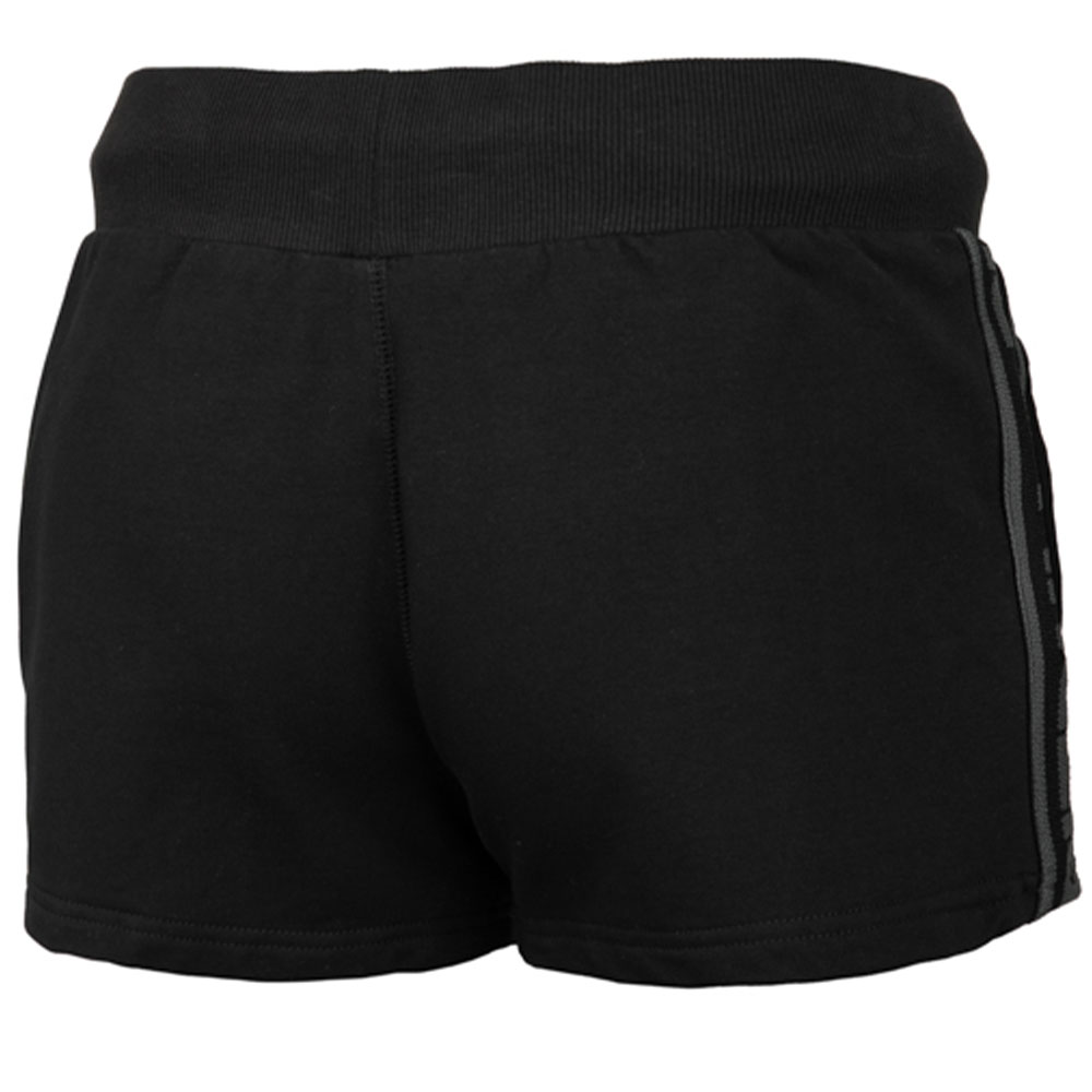 Pit Bull West Coast Shorts, Damen, S. Logo F. Terry, schw, XS