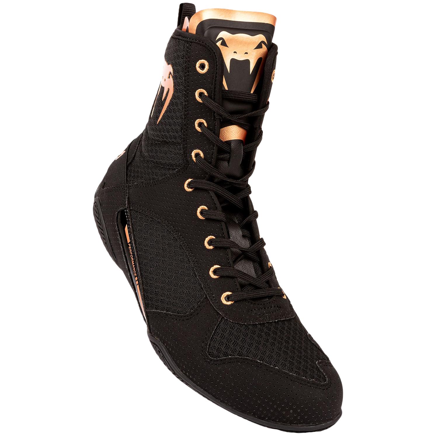 VENUM Boxschuhe, Elite, schwarz-bronze, 42,5