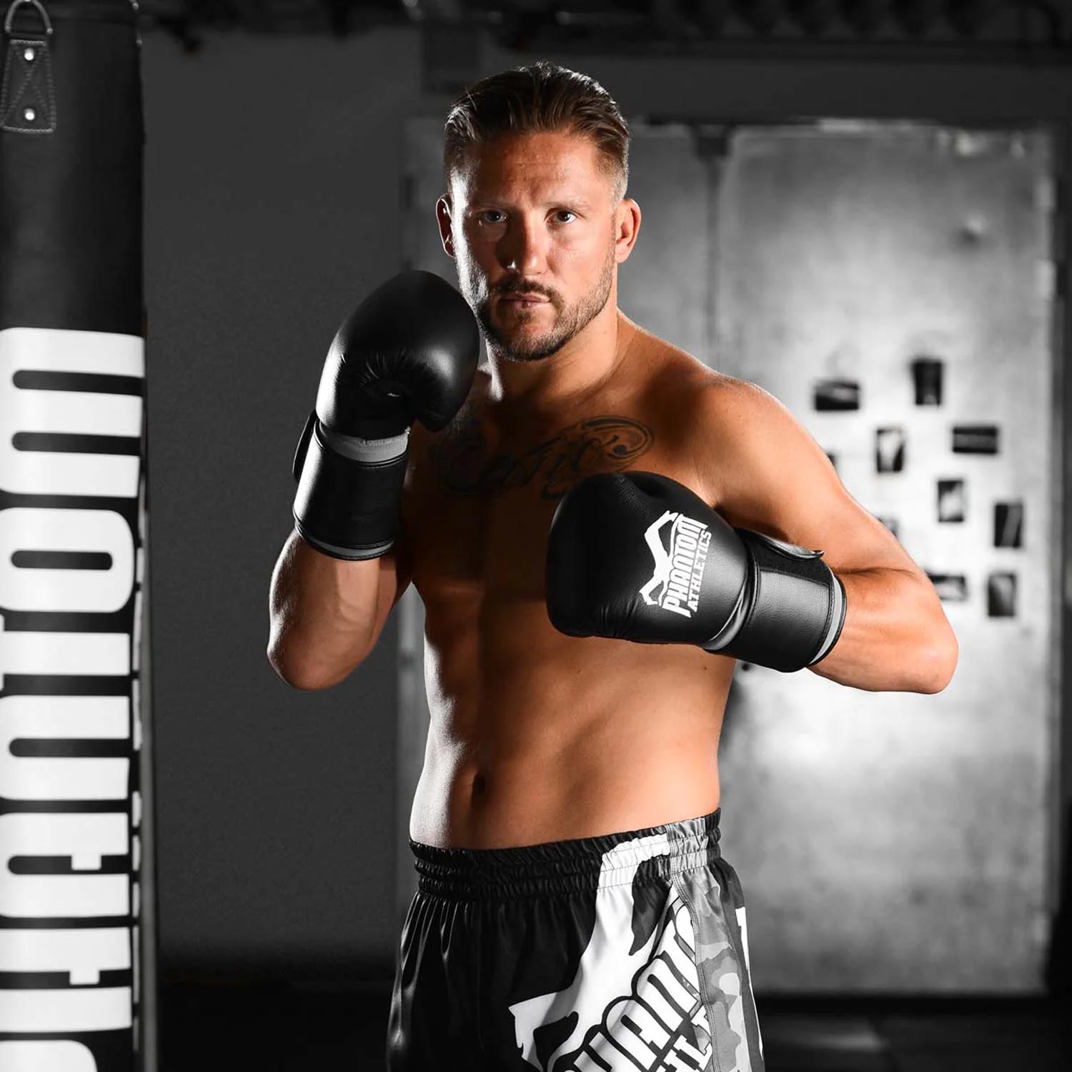 Phantom Athletics Boxing Gloves, Elite ATF, black, 16 Oz