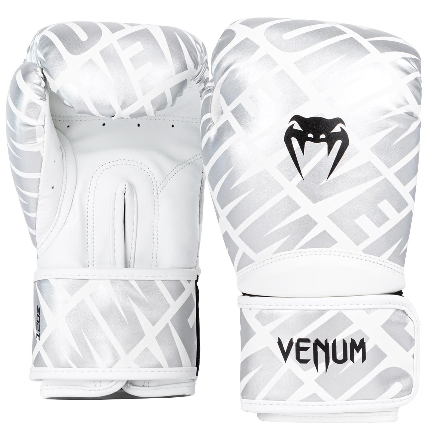 VENUM Boxing Gloves, Contender 1.5 XT, weiß-silver, 16 Oz