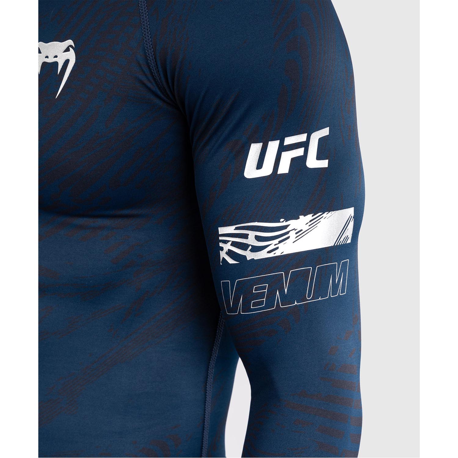 VENUM Rashguard L/S, UFC Fusion Fight Week, dark blue, XXL