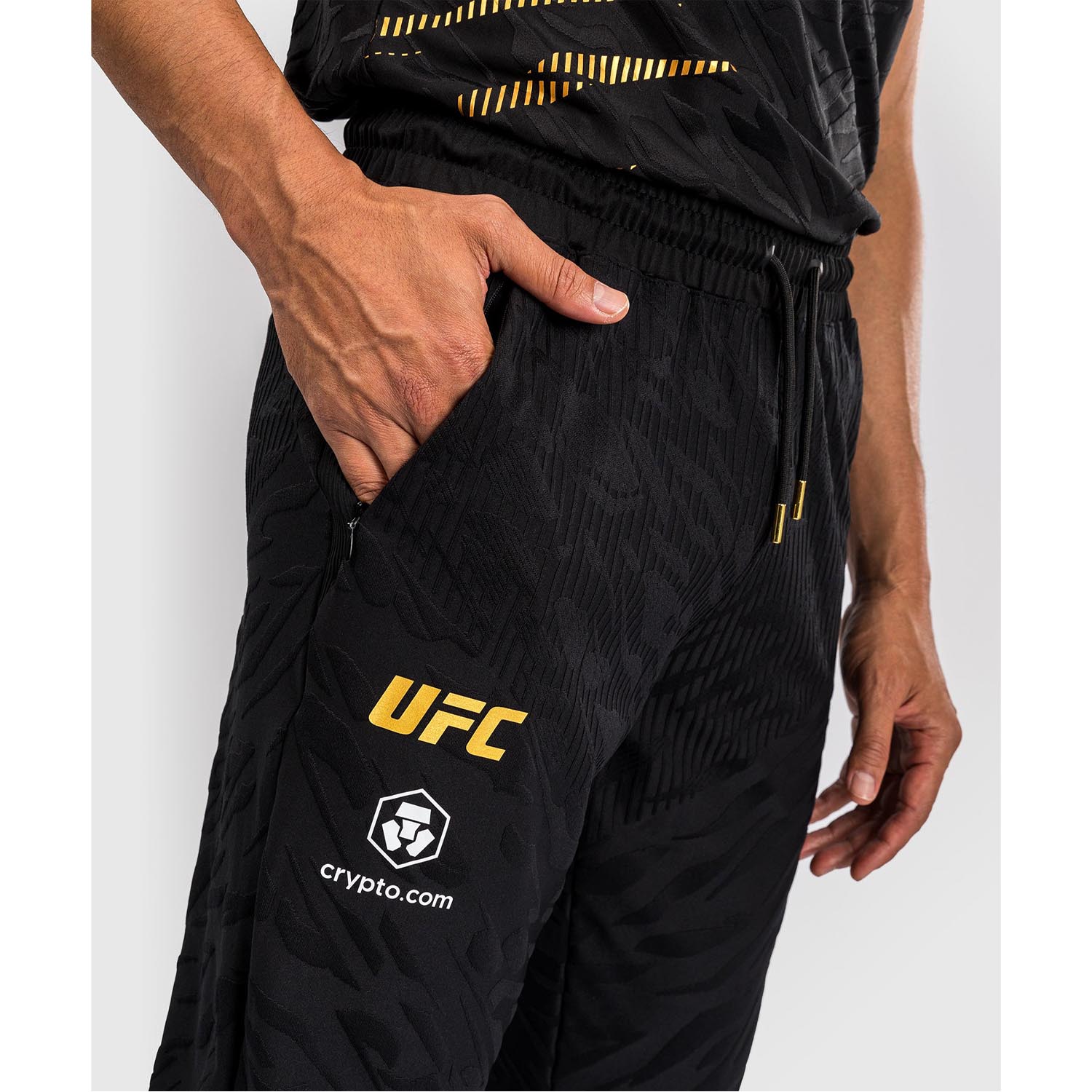 VENUM Jogginghosen, UFC Fusion Authentic Fight Night Champion, schwarz-gold, XXL