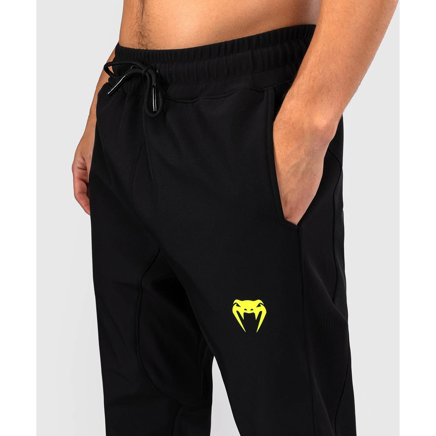 VENUM Jogging Pants, Training Camp 4.0, black-neon green, XXL