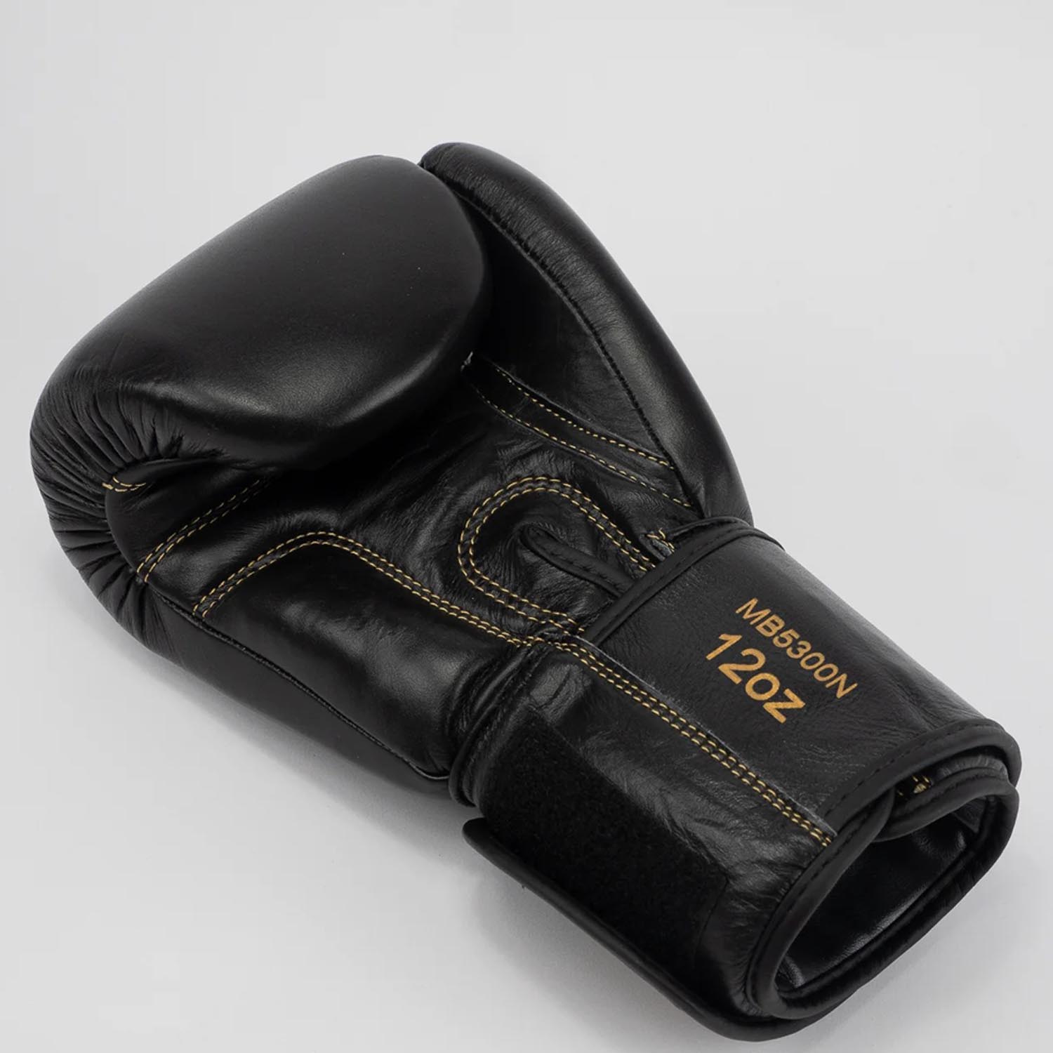 Metal Boxe Boxing Gloves, Thai, black-gold, 16 Oz