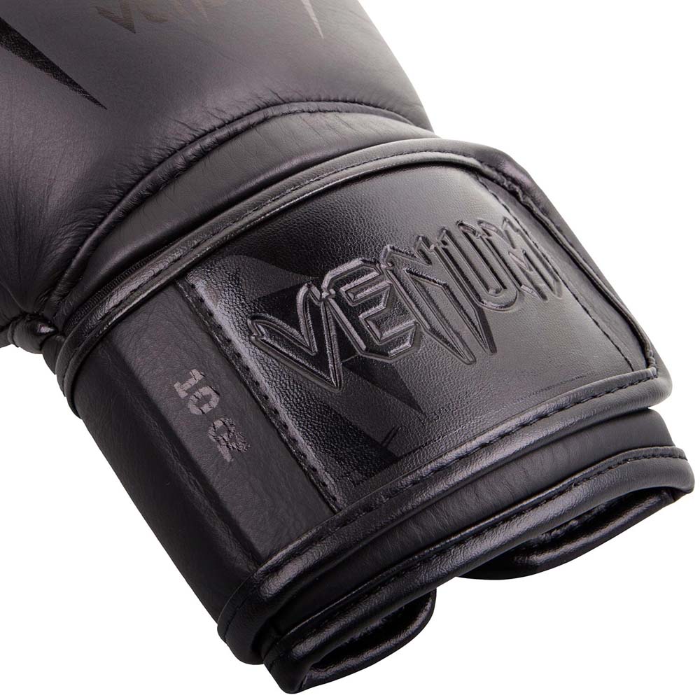 VENUM Boxhandschuhe, Giant 3.0, Nappa Leder, schwarz-matt, 16 Oz