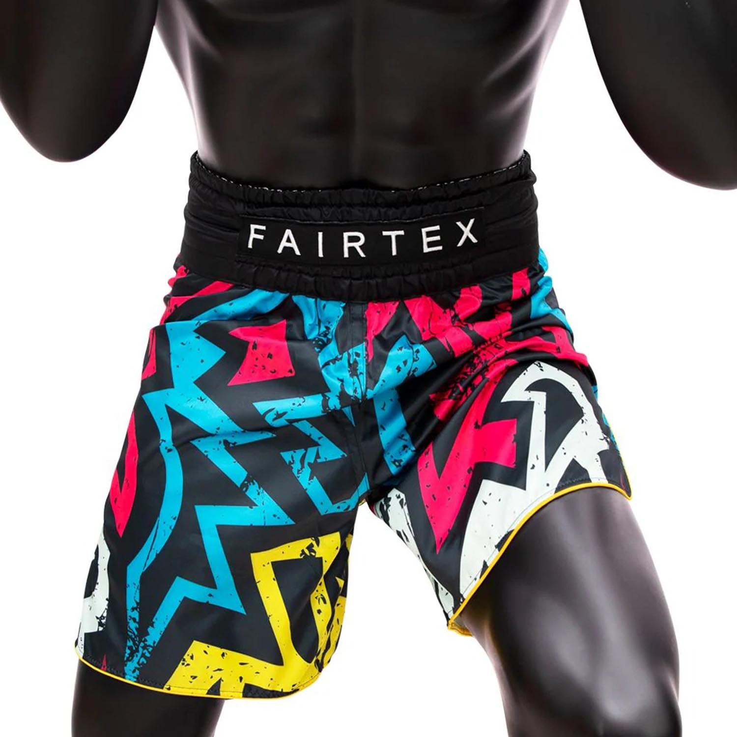 Fairtex Boxing Shorts, BT2005, blue-red, XXL