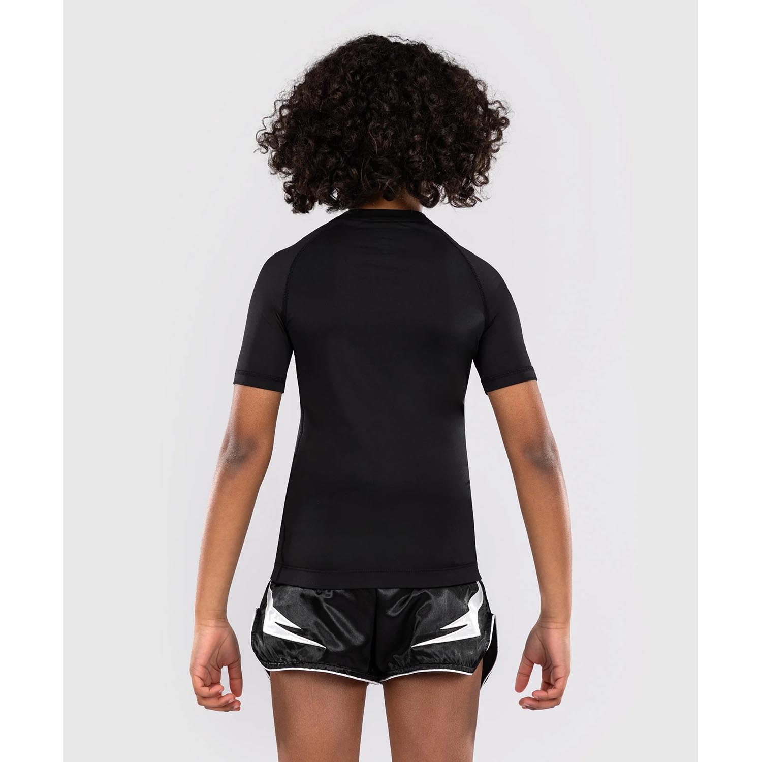 VENUM Rashguard, S/S, Kids, Contender, black, 14 J