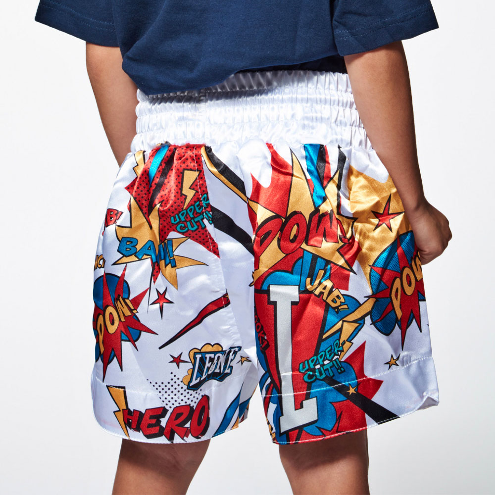 LEONE Muay Thai Shorts, Kinder, Hero, XL