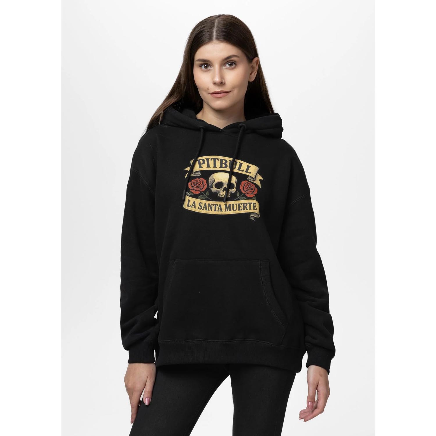 Pit Bull West Coast Hoody, Women, La Santa Muerte, black, XS