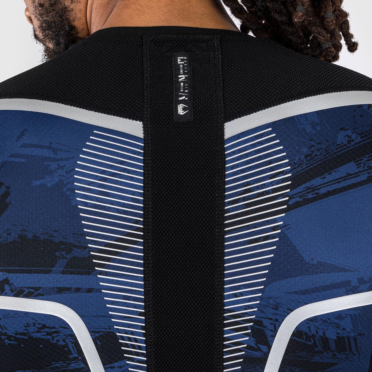 VENUM Rashguard, L/S, Electron 3.0, marine blue, S