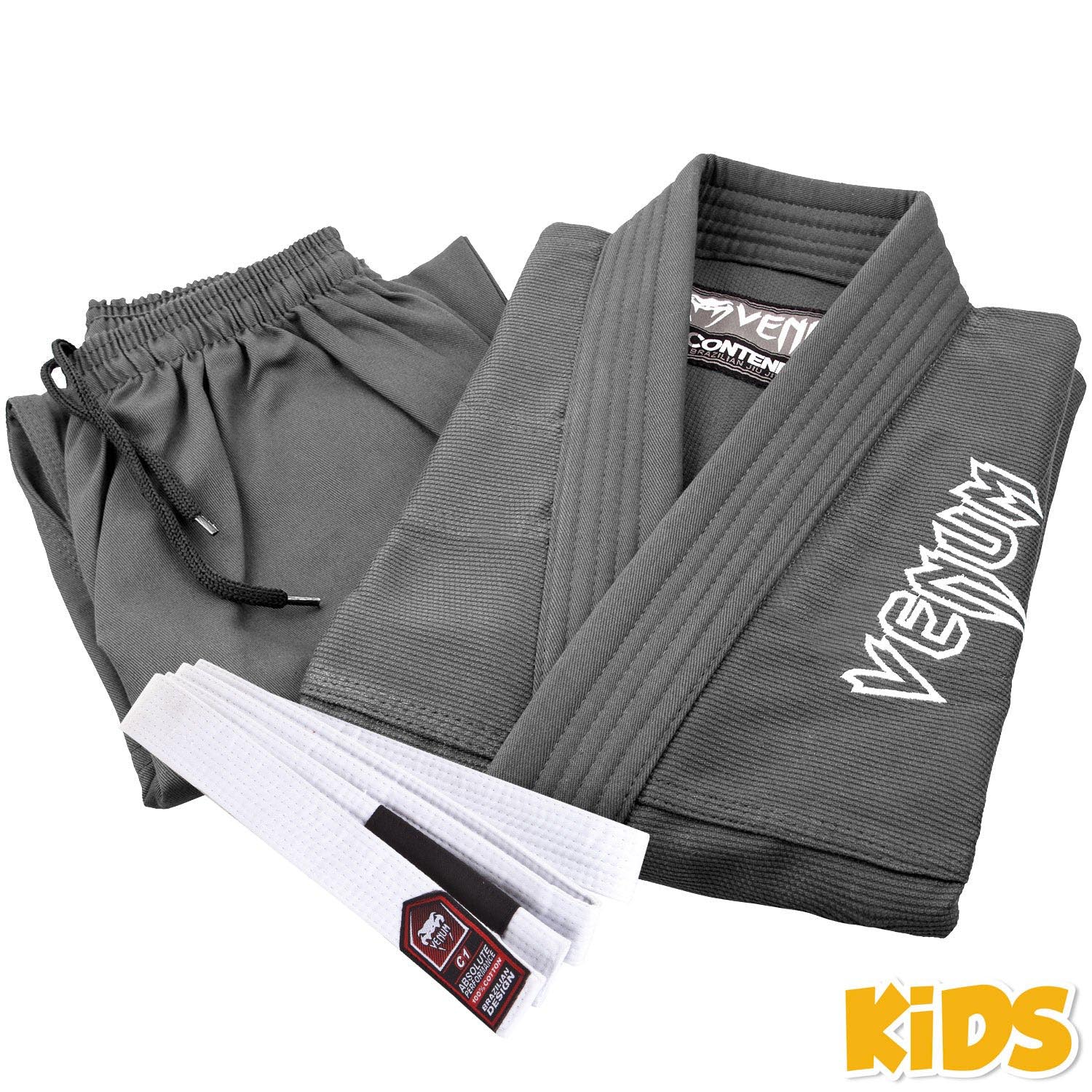 VENUM BJJ GI, Kids, Contender, grey, C0