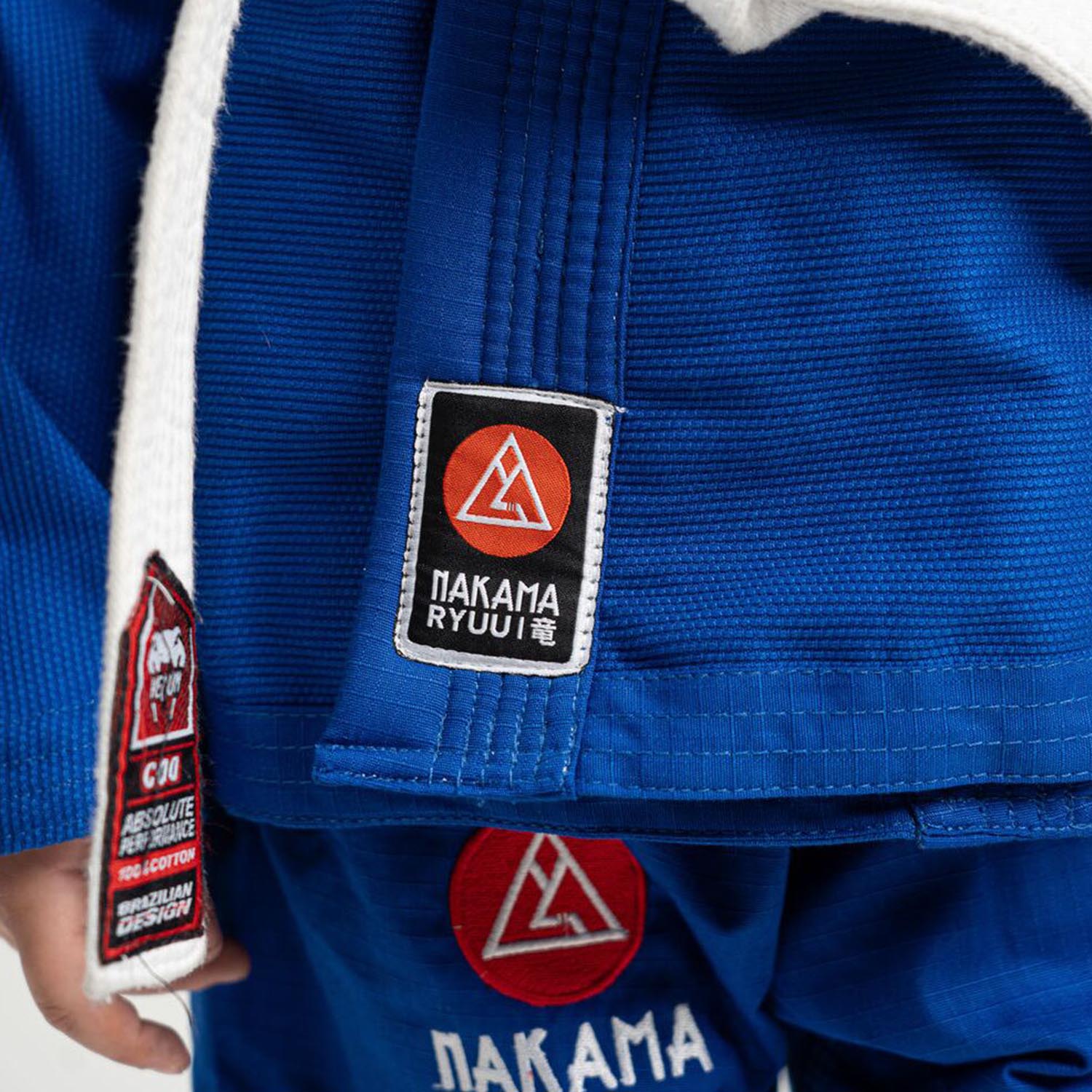 Nakama BJJ GI, Kids, Ryuu, blau, M3