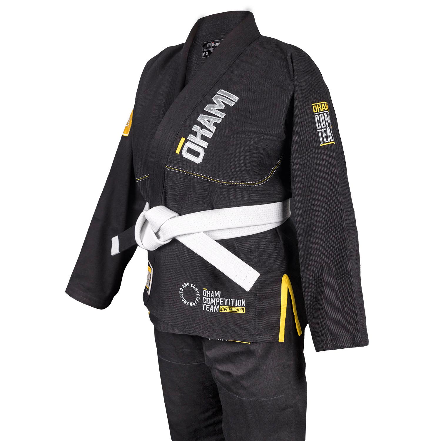 OKAMI BJJ GI, Women, Competition Team V2, white, F3