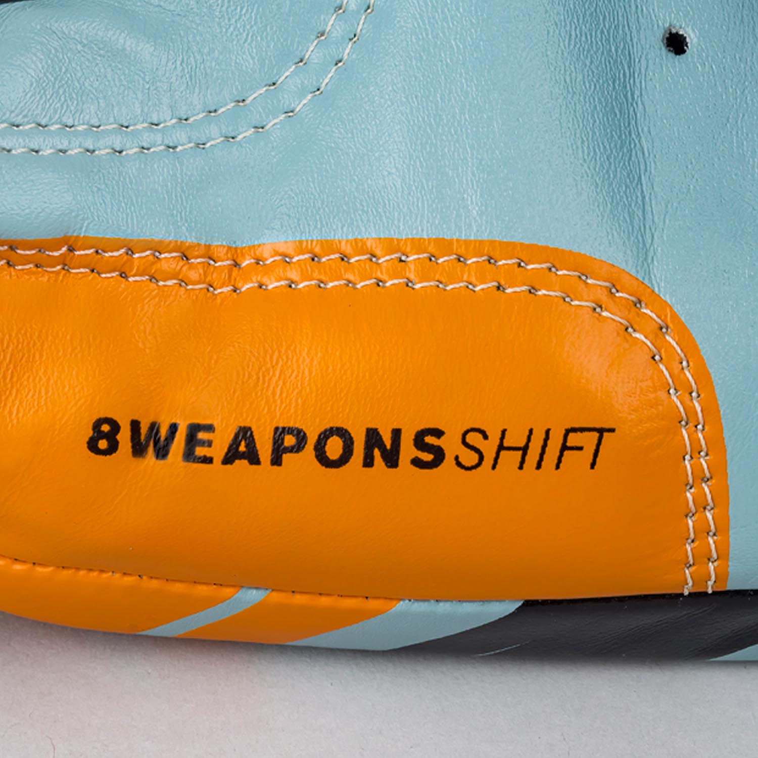 8 WEAPONS Boxing Gloves, Shift, ice-grey-orange, 16 Oz