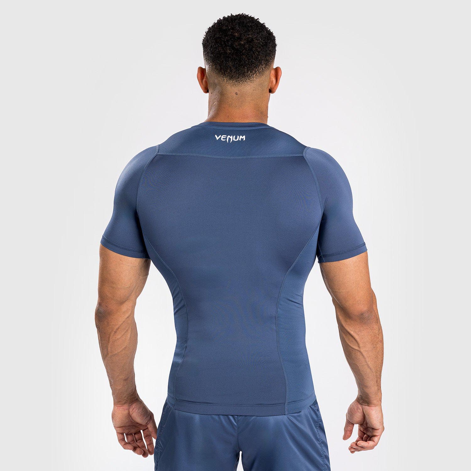 VENUM Rashguard, S/S, Attack, navy-blau, XXL