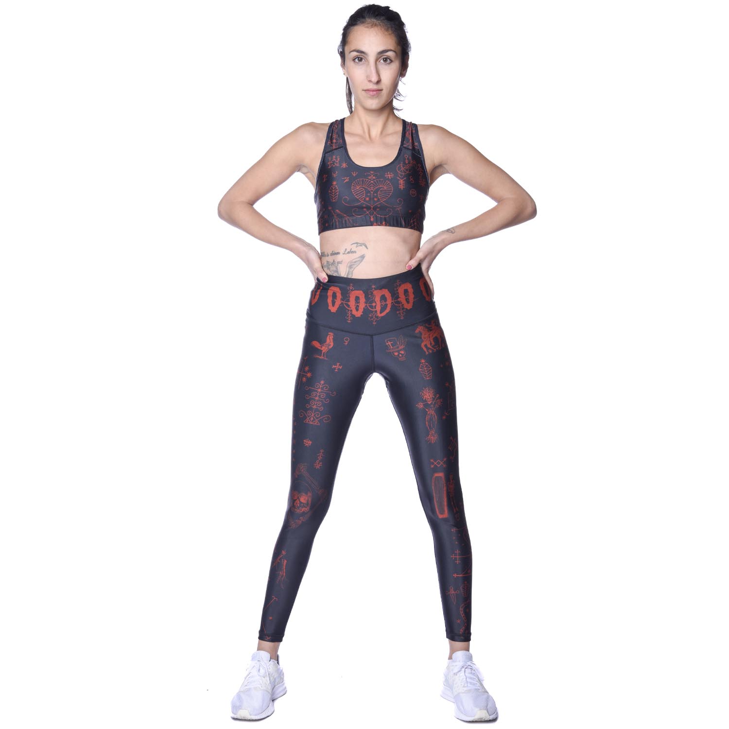 Anarchy Apparel Sports Bra, Voodoo, XS