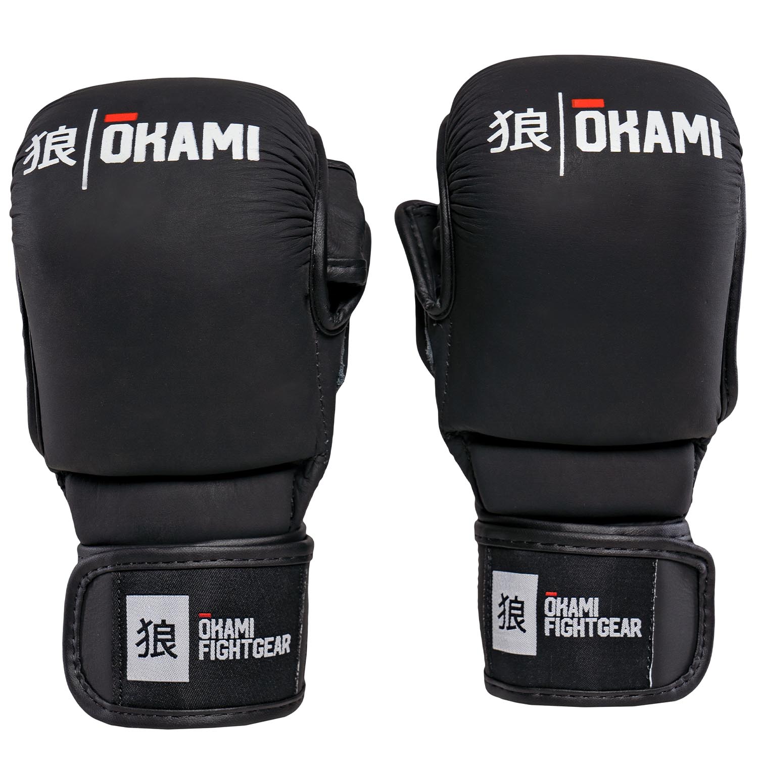 OKAMI MMA Sparring Handschuhe, Hi Pro, schwarz, M
