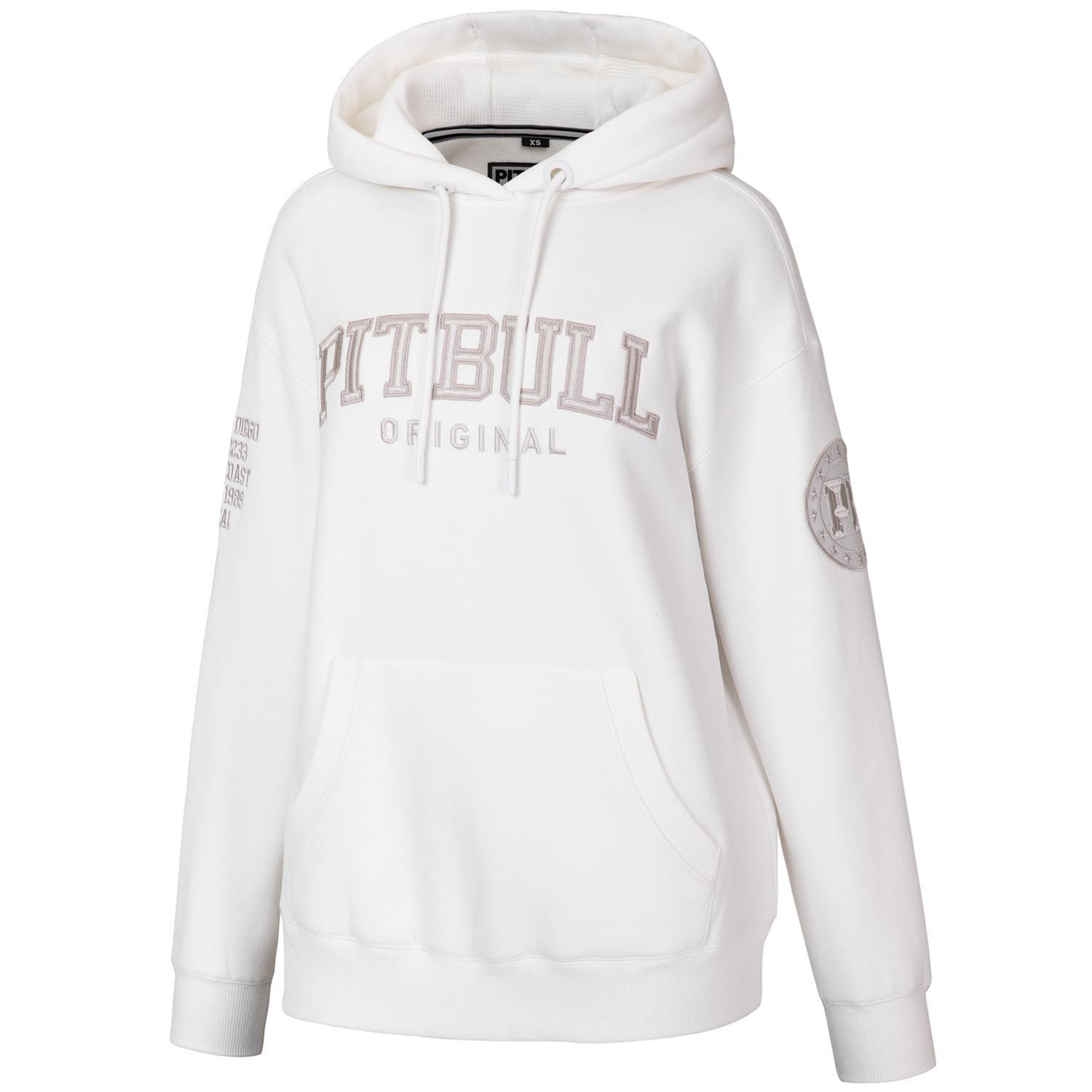 Pit Bull West Coast Hoody, Women, Tyrian, white, XS