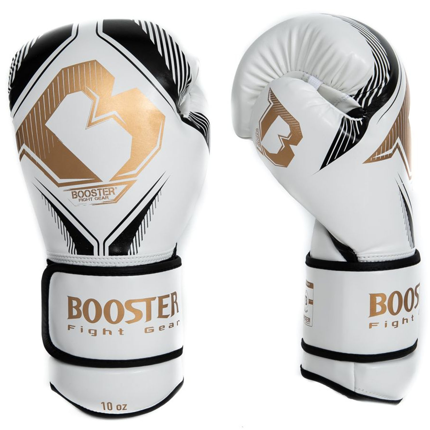 Booster Boxing Gloves, Bangkok Series 2, white, 10 Oz