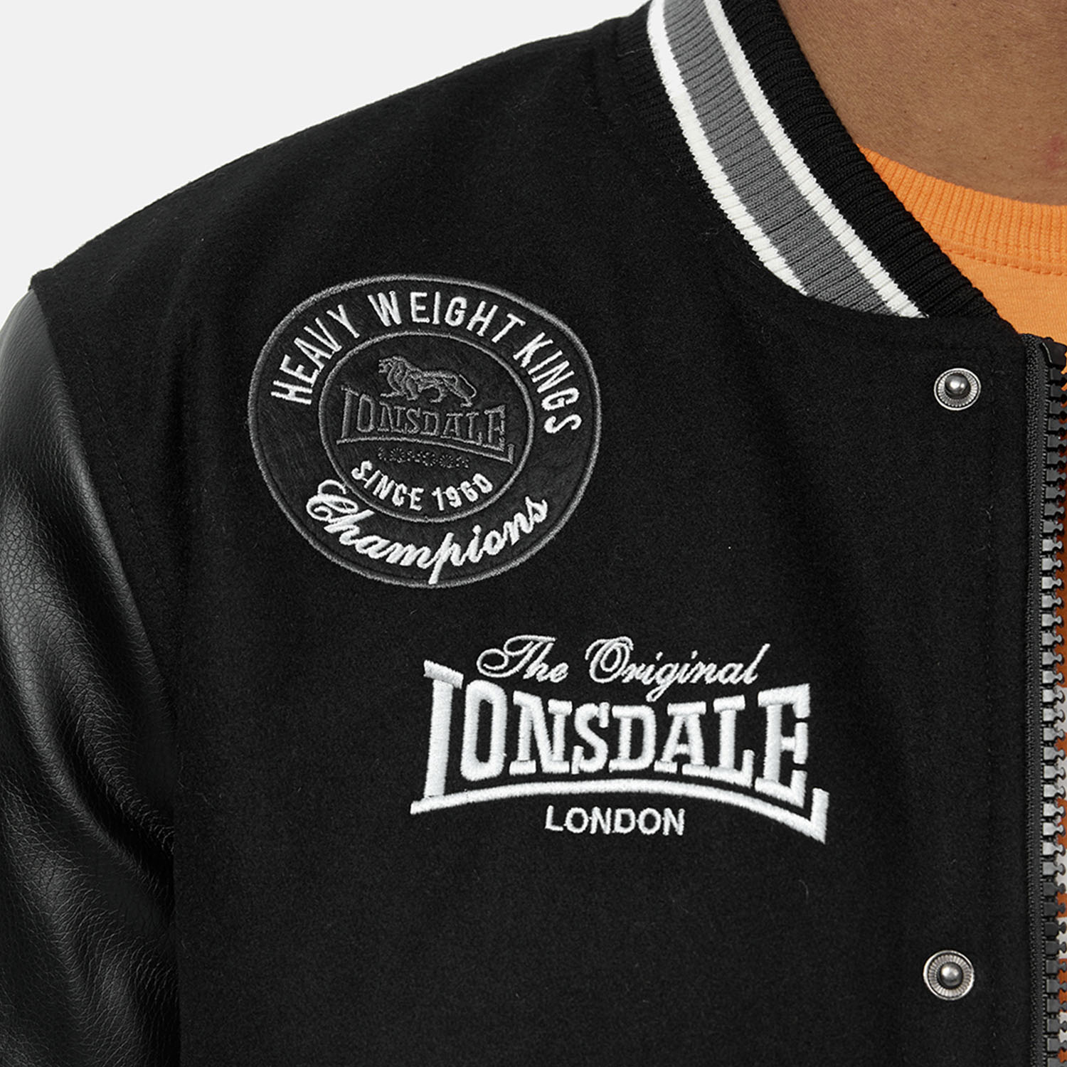 Lonsdale Jacke, Oxford All Season, schwarz, S