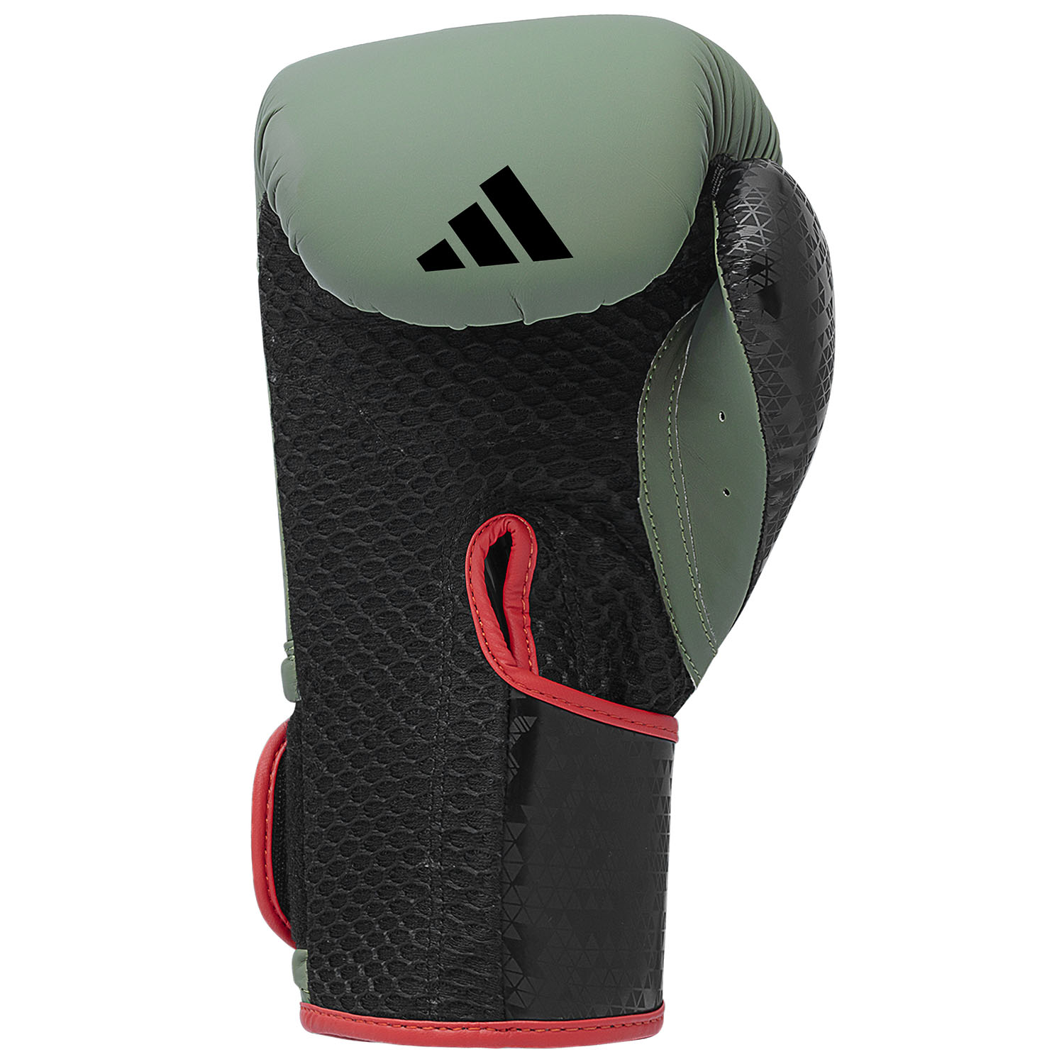 adidas Boxhandschuhe, Combat 50, olive-schwarz, 12 Oz