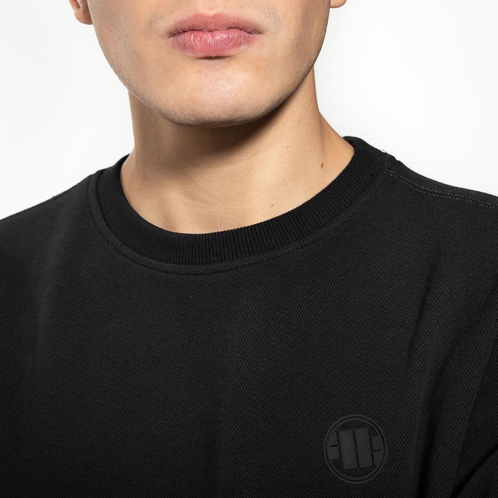 Pit Bull West Coast Pullover, Pique, Small Logo, black, S