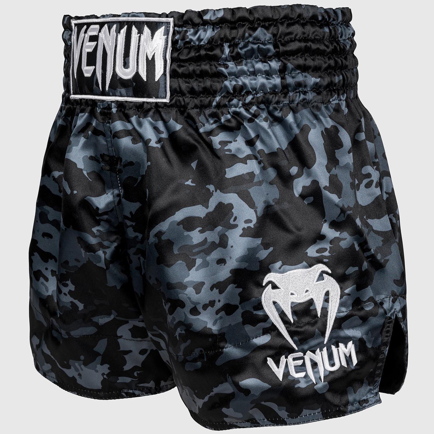 VENUM Muay Thai Shorts, Classic, dark-camo, S