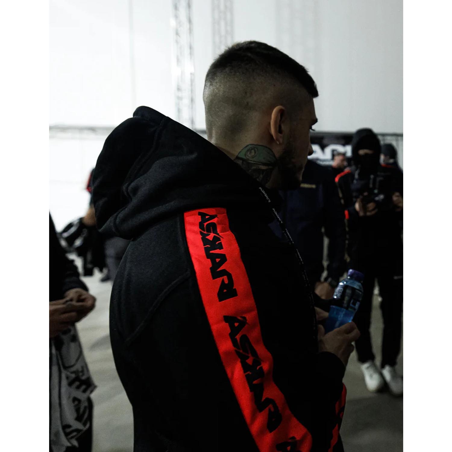 ASKARI Tracksuit, Makarov, black-red, M