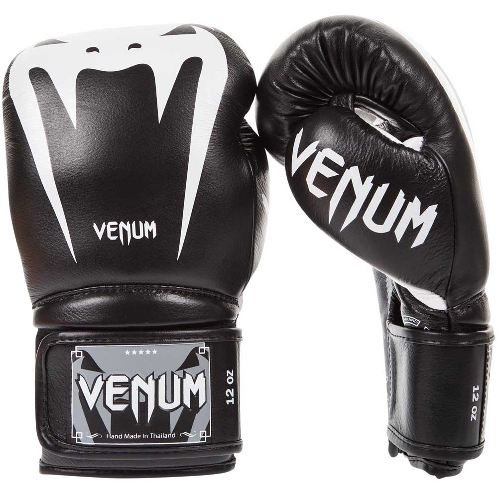 VENUM Boxhandschuhe, Giant 3.0, Nappa Leder, schwarz-weiß, 16 Oz