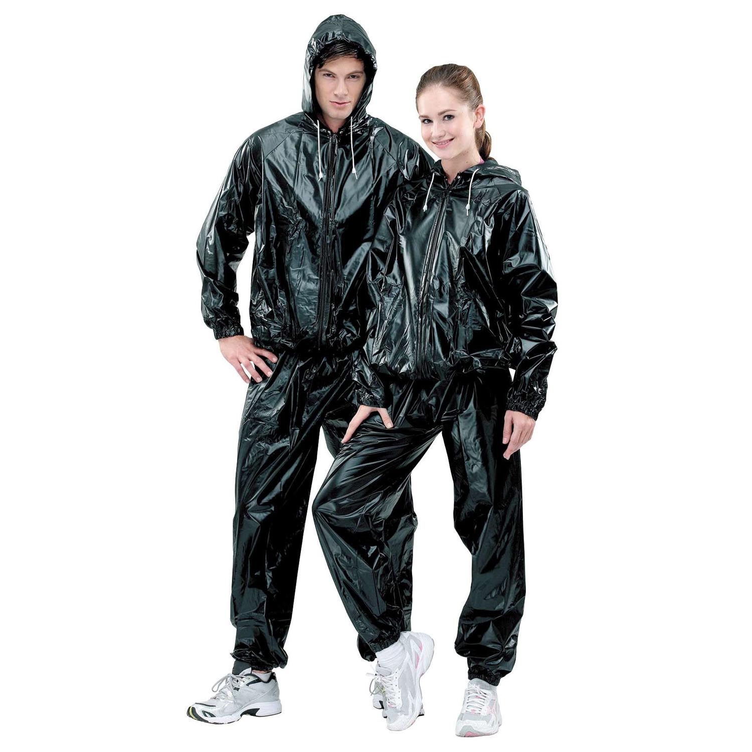 PX Sauna Suit, PVC, black, XXL