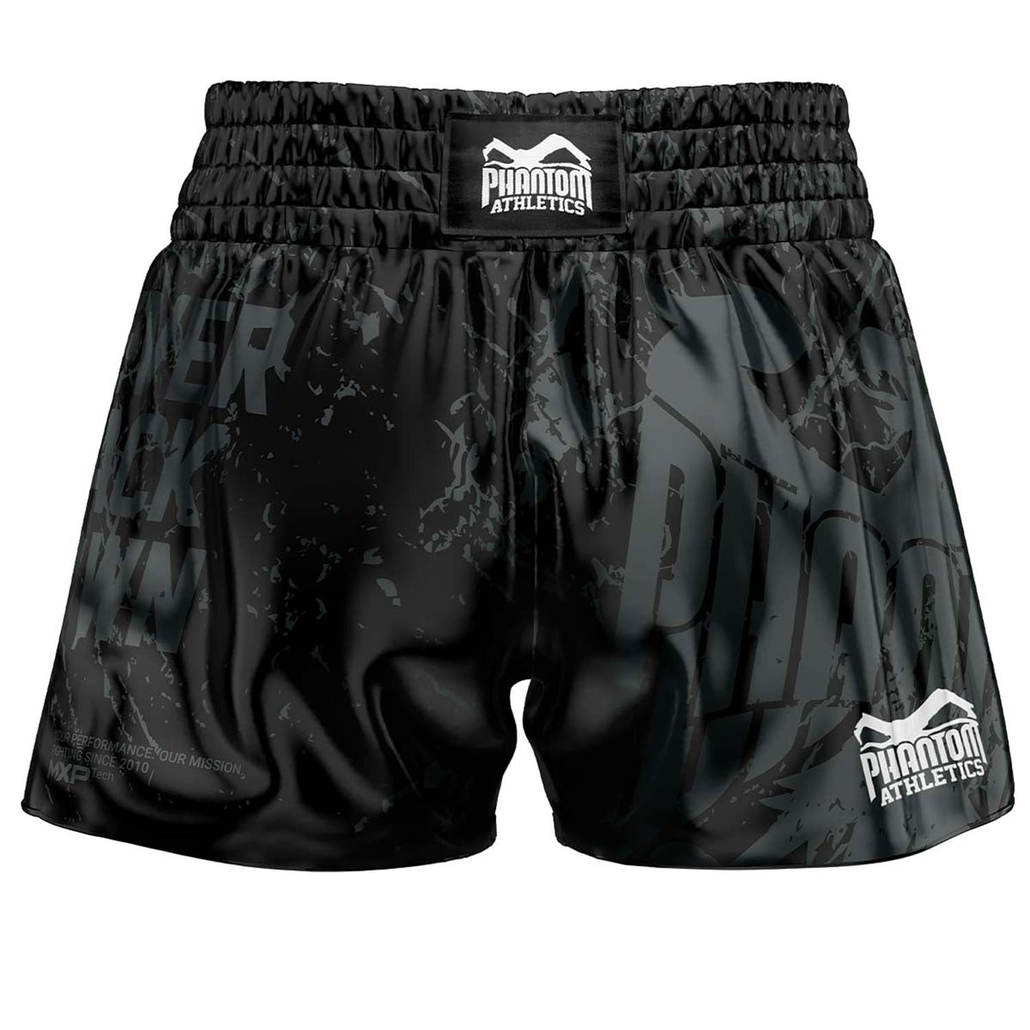 Phantom Athletics Muay Thai Shorts, Germany, schwarz, XXL