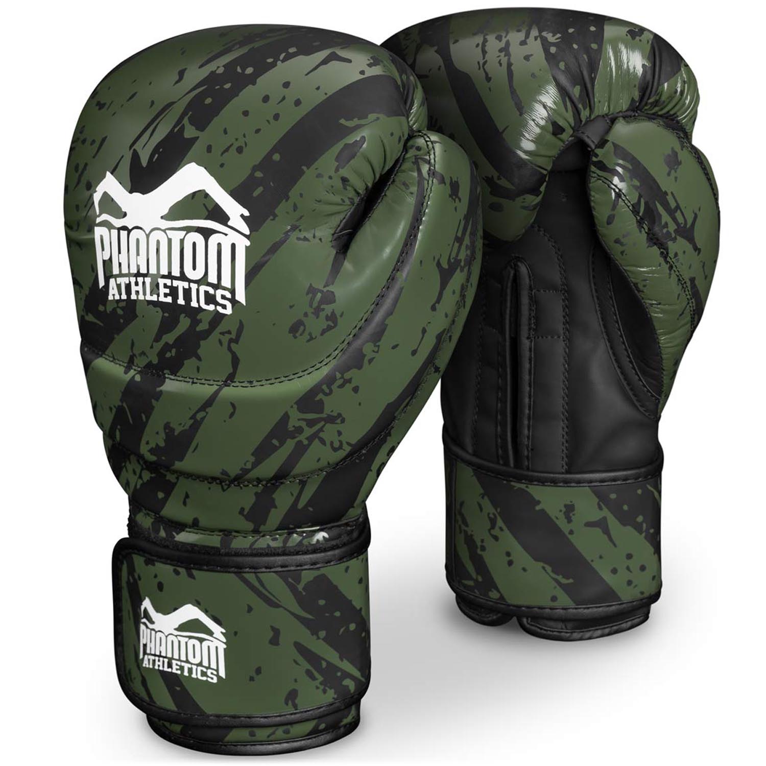 Phantom Athletics Boxing Gloves, Camo Tiger, camo, 12 Oz