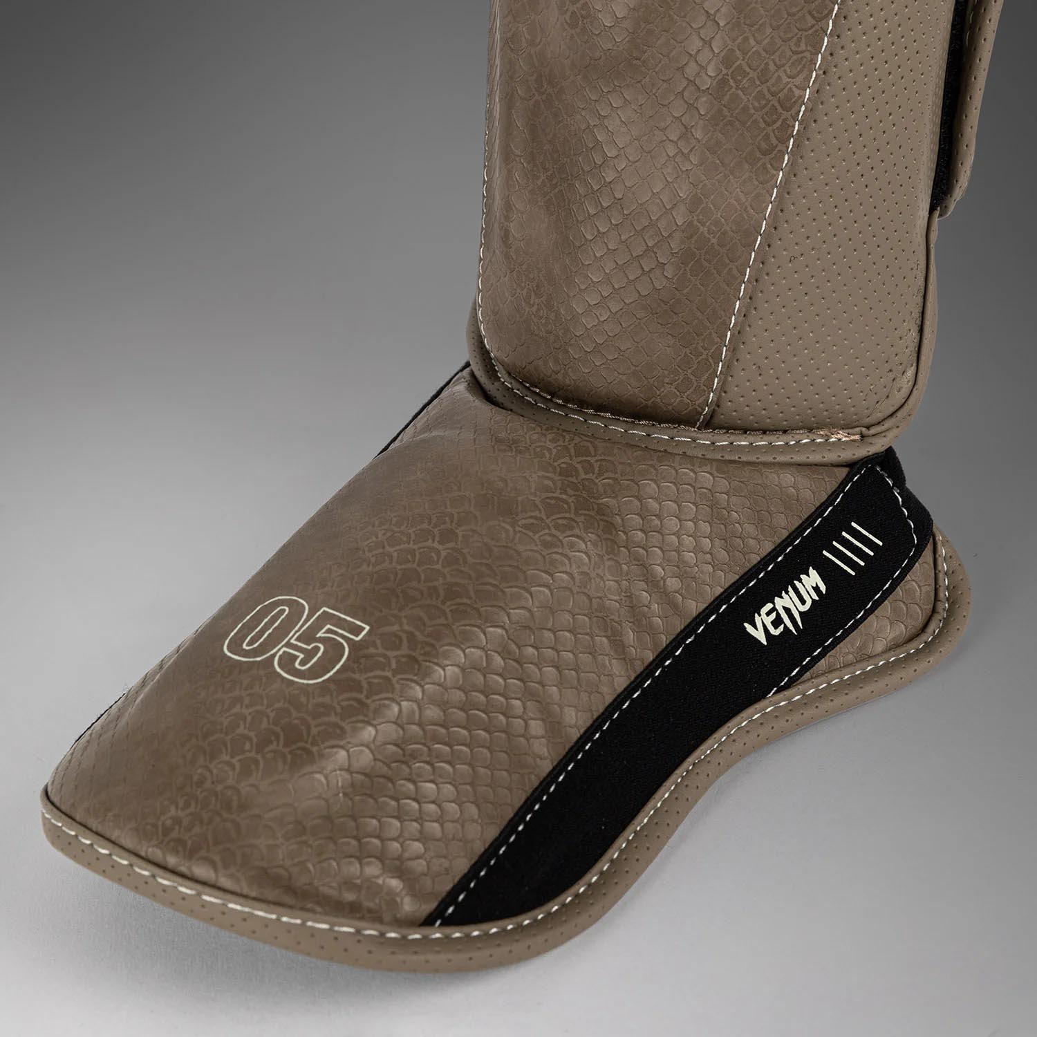 VENUM Shinguards, Impact Evo Scales, brown, XL