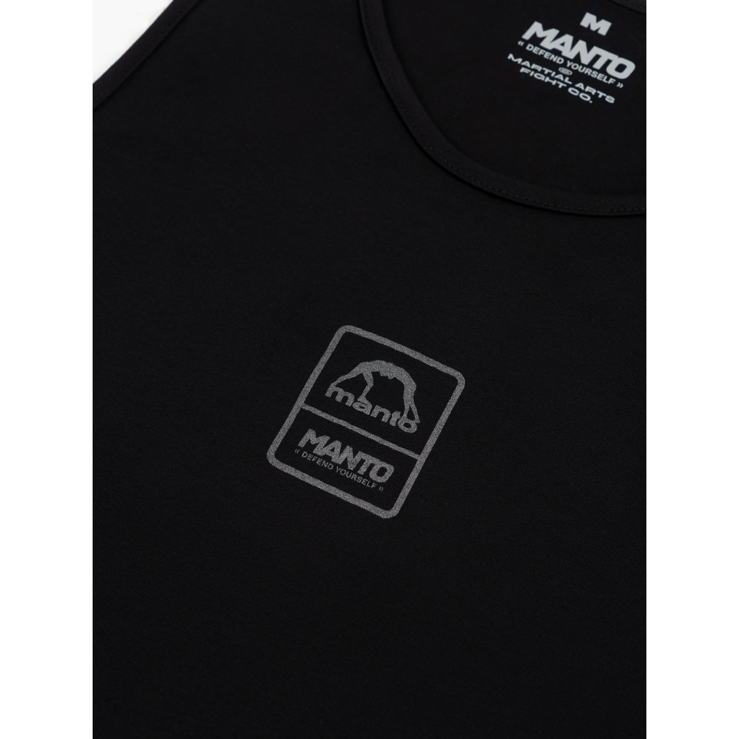 MANTO Tank Top, Pulse, black, XXL