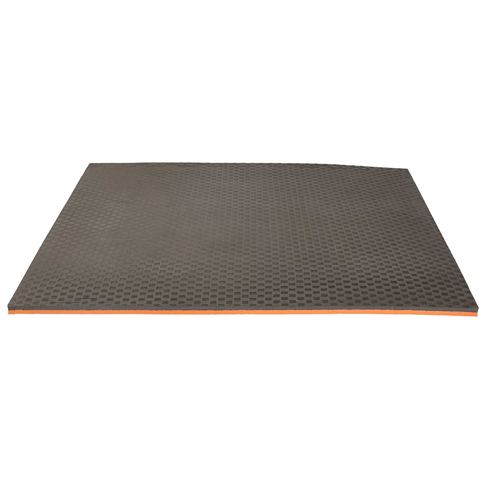 Ju-Sports Puzzle Mat, Pro Checker, grey-orange, 2 cm