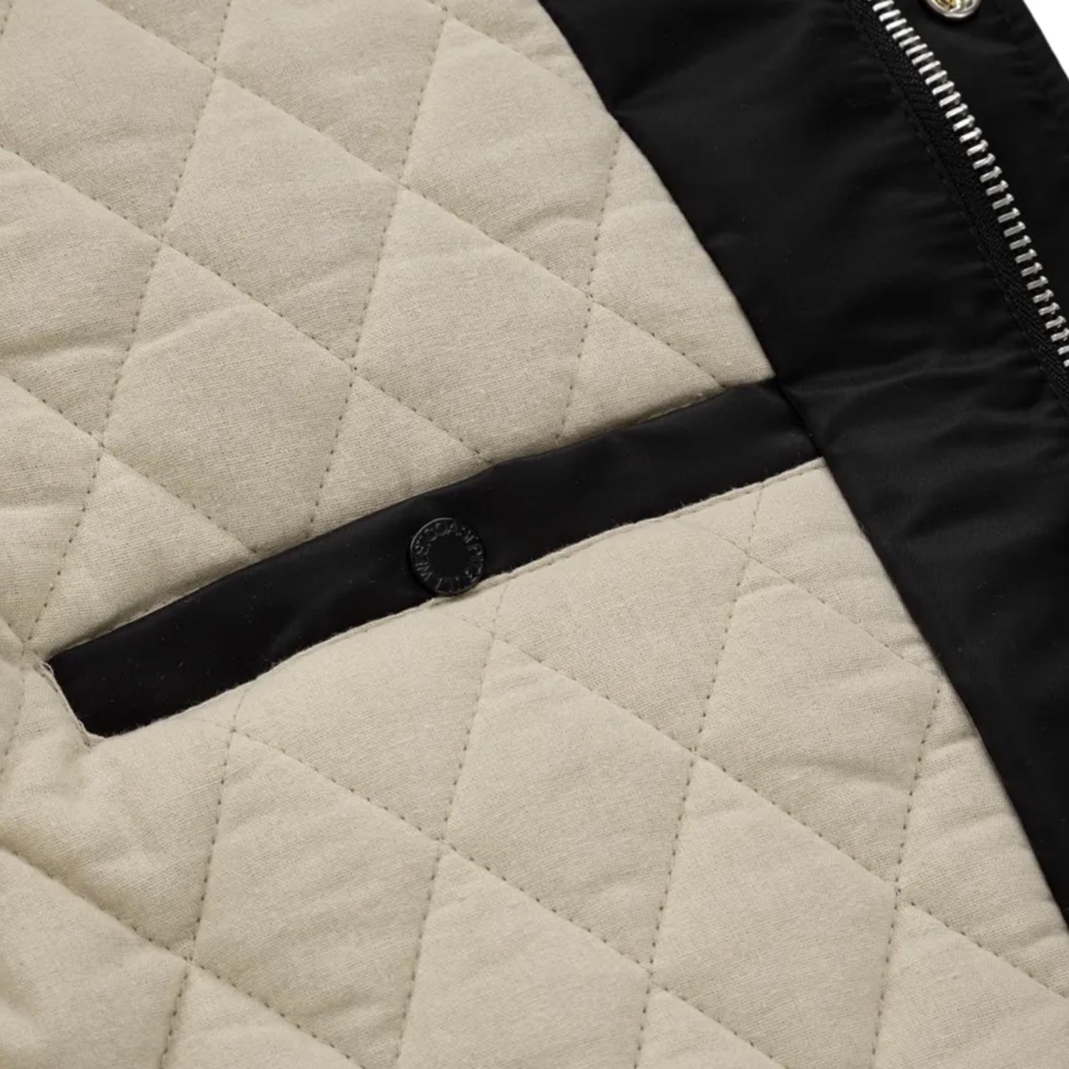 Pit Bull West Coast Jacke, Seabridge Varsity, schwarz, S