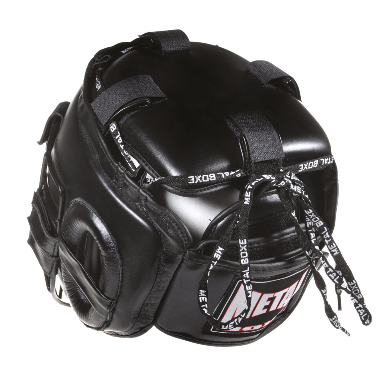 Metal Boxe Head Guard, Grille, black, XL