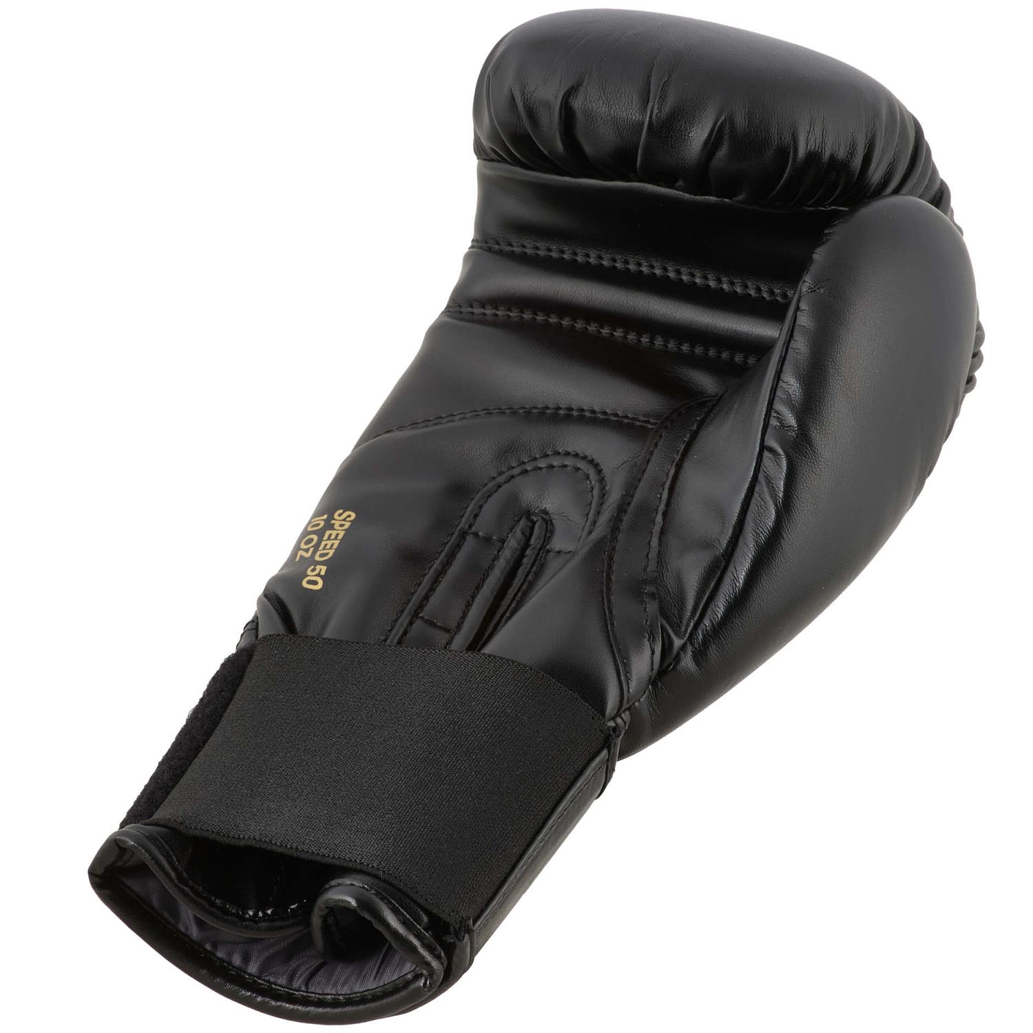 adidas Boxhandschuhe, Kinder, Speed 50, schwarz-gold 4 Oz