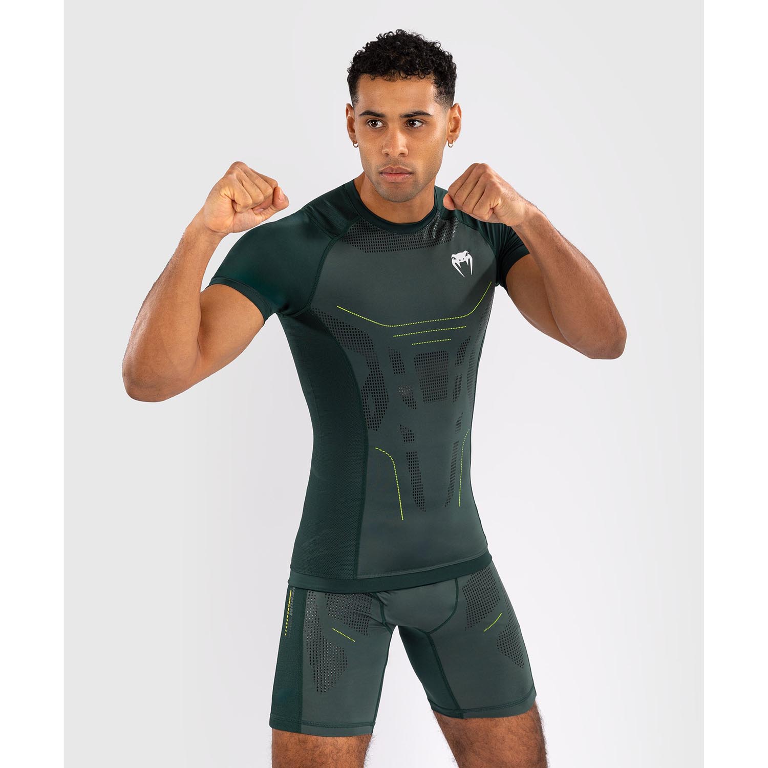 VENUM Rashguard, S/S, Technical 3.0, green, L