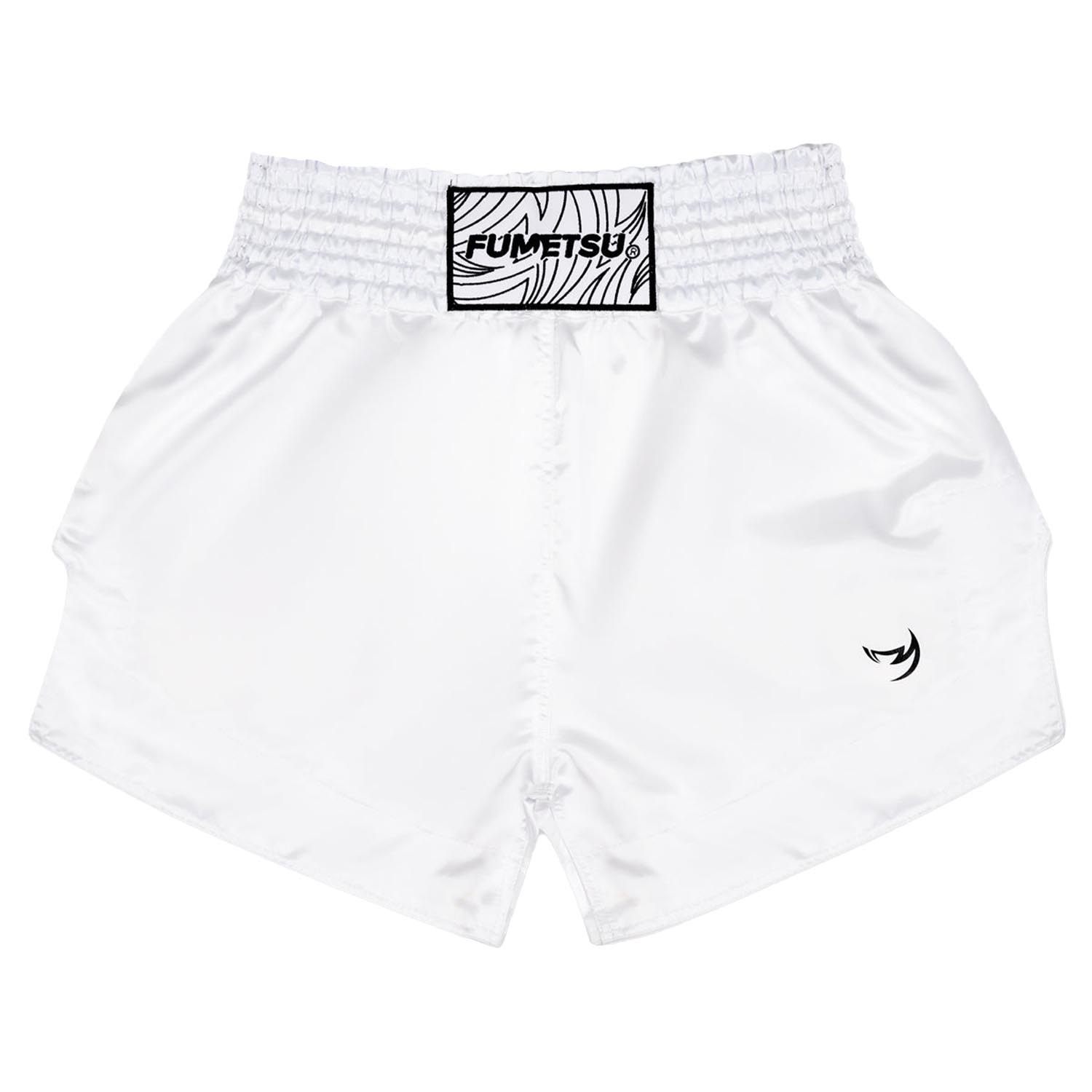 Fumetsu Muay Thai Shorts, Origins, weiß, L