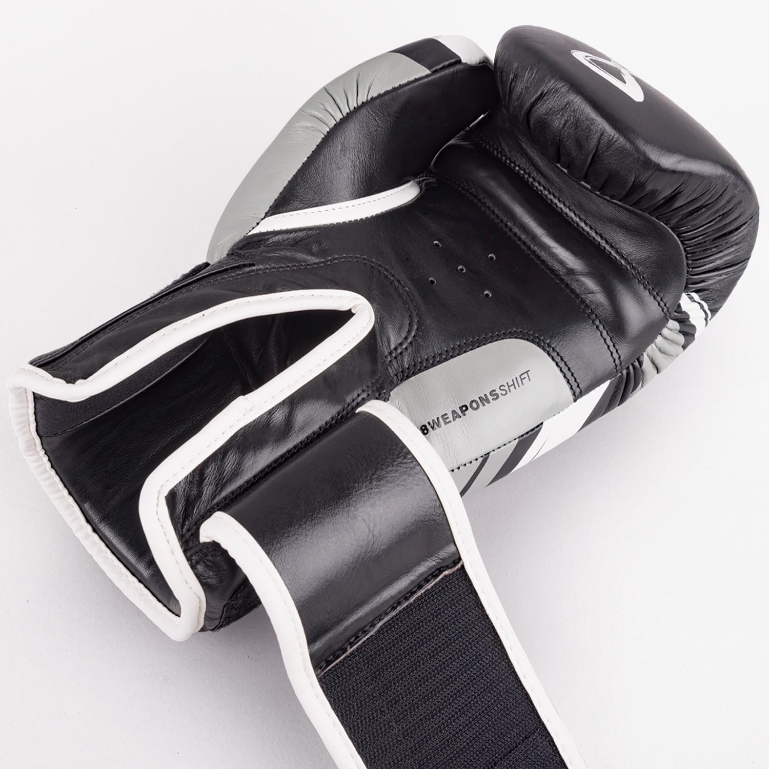 8 WEAPONS Boxing Gloves, Shift, black-white, 16 Oz