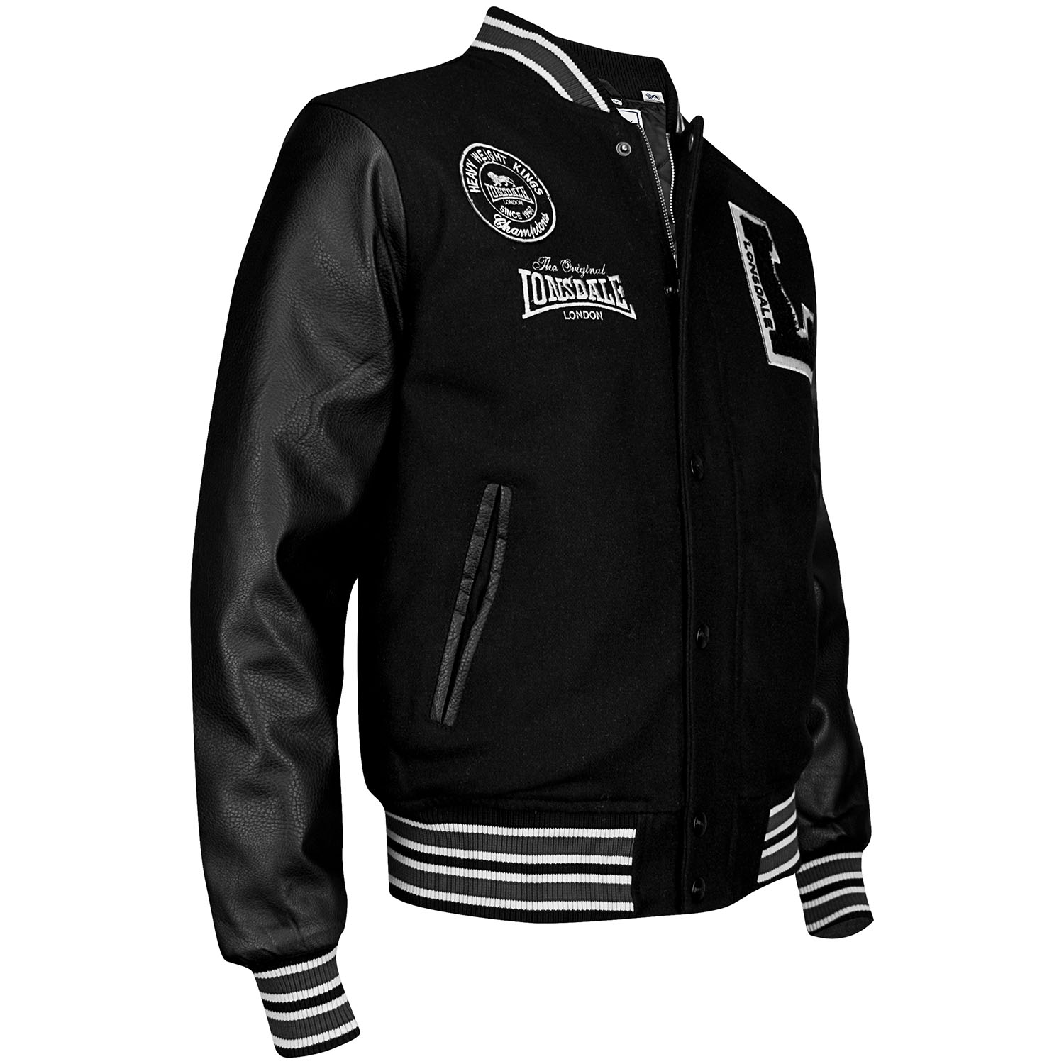 Lonsdale Jacke, Oxford All Season, schwarz, S