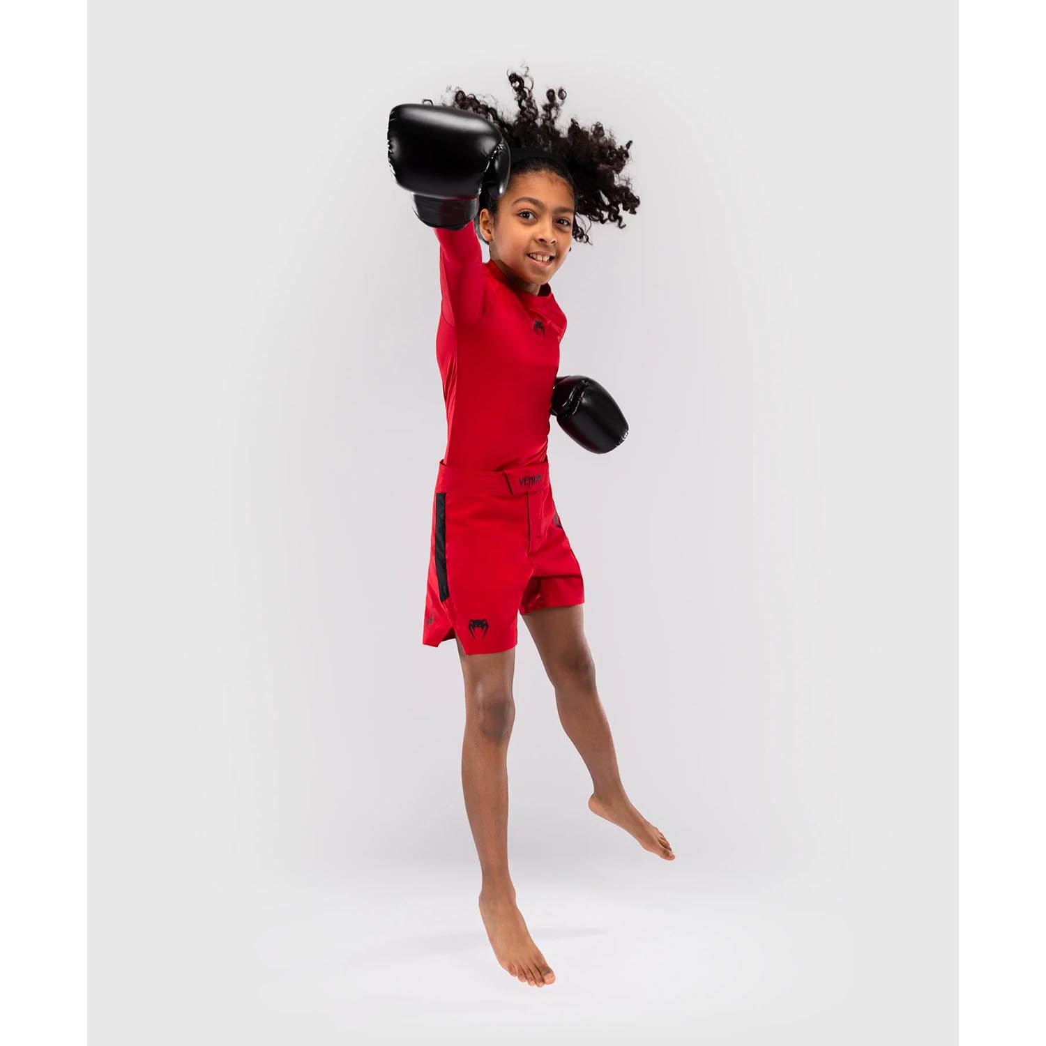 VENUM MMA Fight Shorts, Kids, Light, red, 14 J