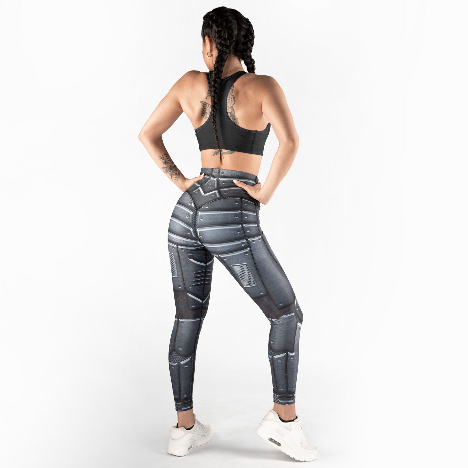 Anarchy Apparel Compression Leggings, Galatea, S
