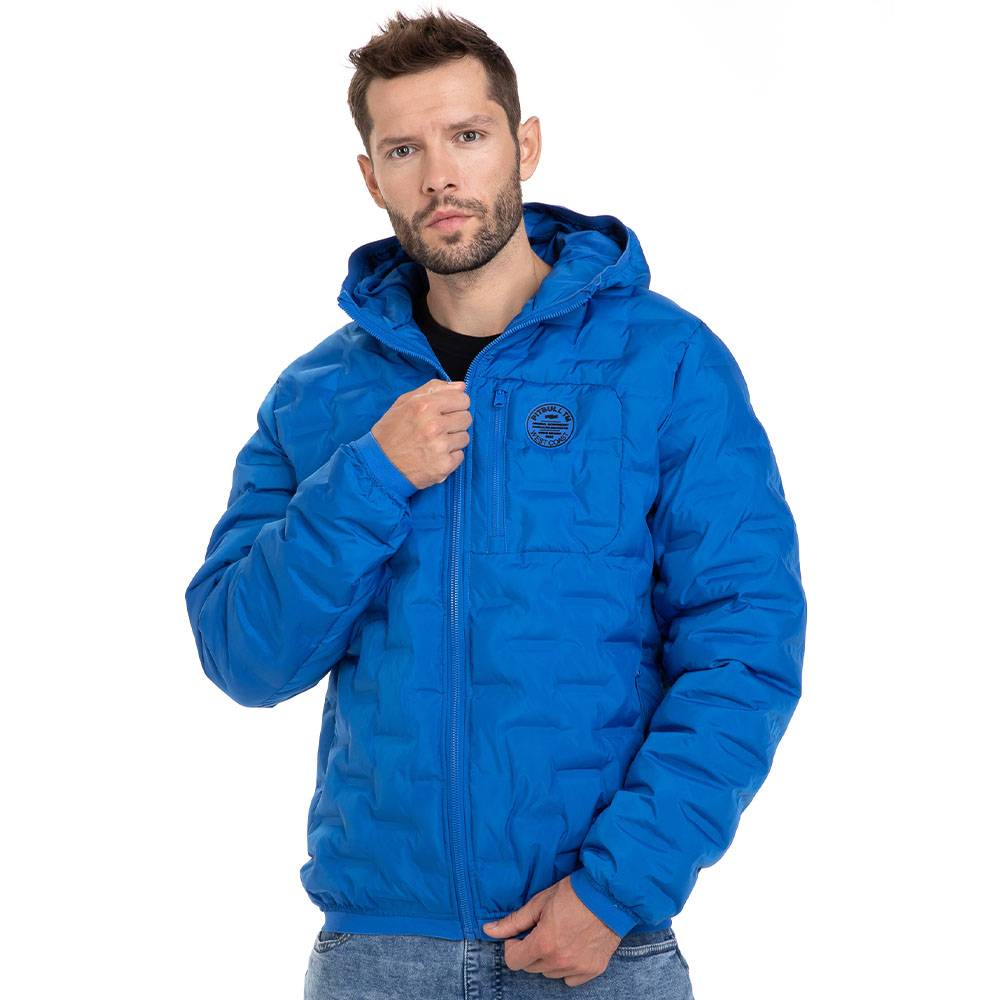 Pit Bull West Coast Jacke, Firestone, blau, S