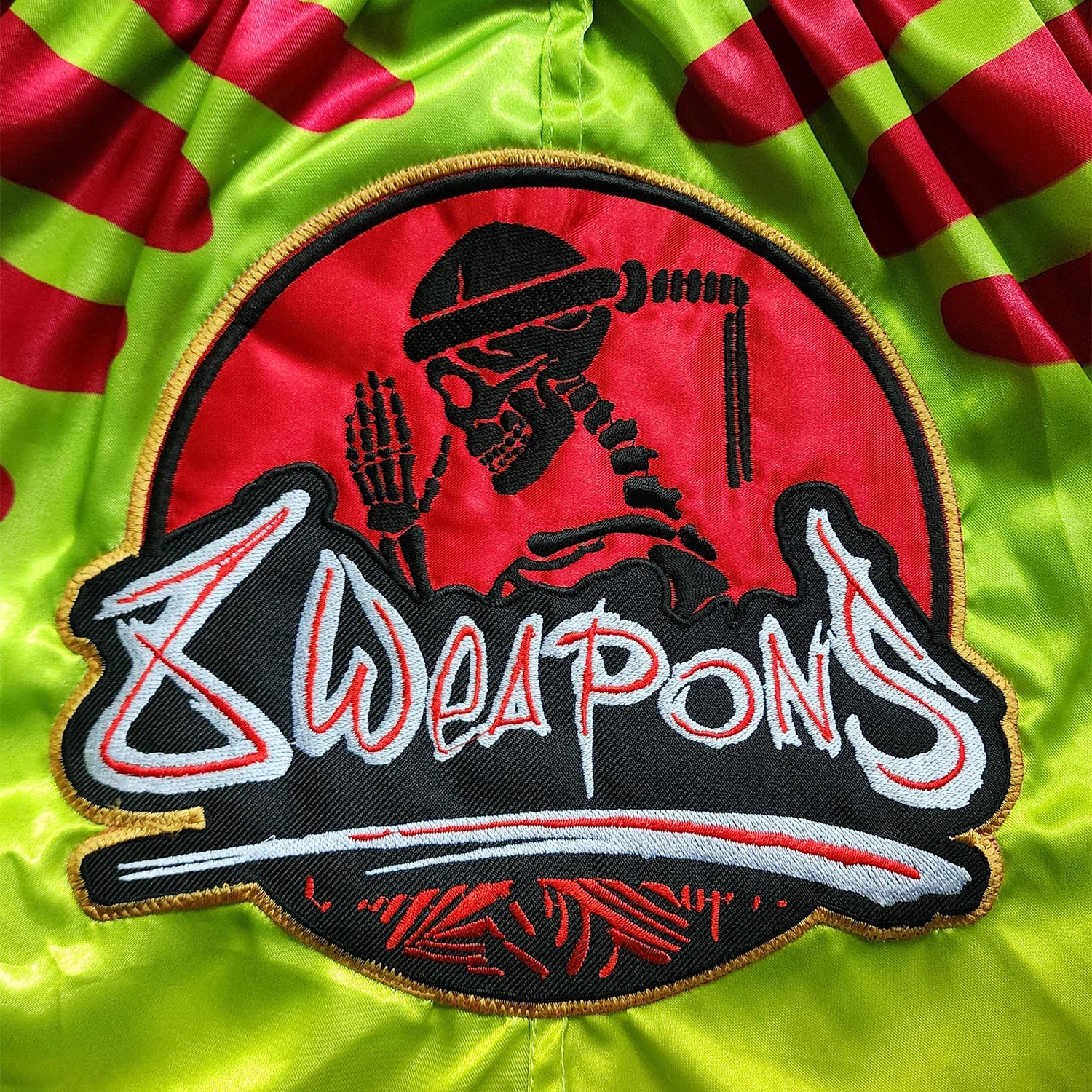 8 WEAPONS Muay Thai Shorts, Jurassic, XXL