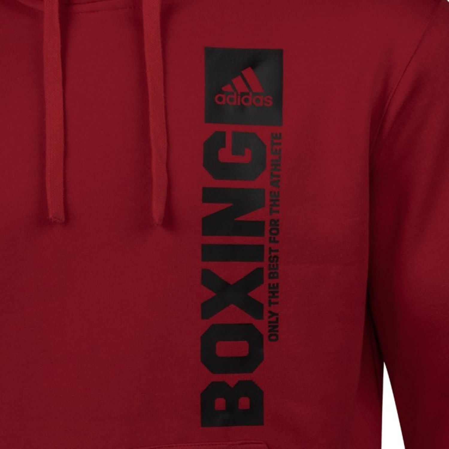 adidas Hoody, Community Vertical Boxing, rot, XL