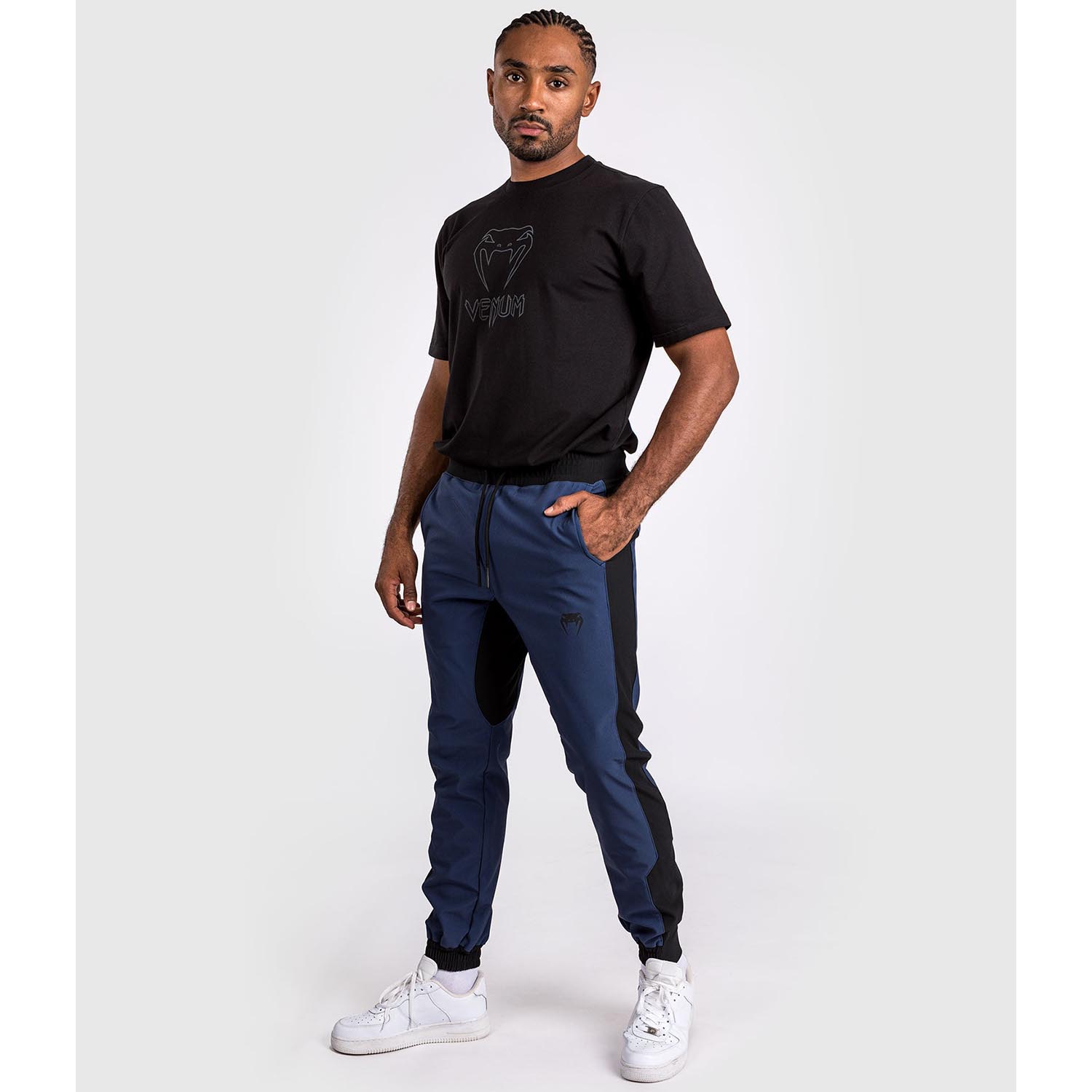VENUM Jogginghose, Laser 3.0, schwarz-blau, XXL
